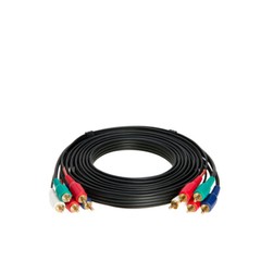 RCA Component Cable 5 Male To 5 Male Video Audio AV Hdtv Cord Adapter 3 6 12 50