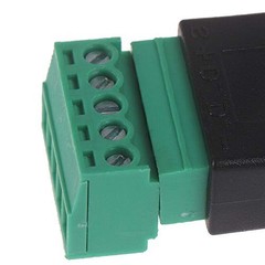 2 Pack Usb 2.0 Plug Replacement 5pin Solderless Screw On Type Usb Terminal Block