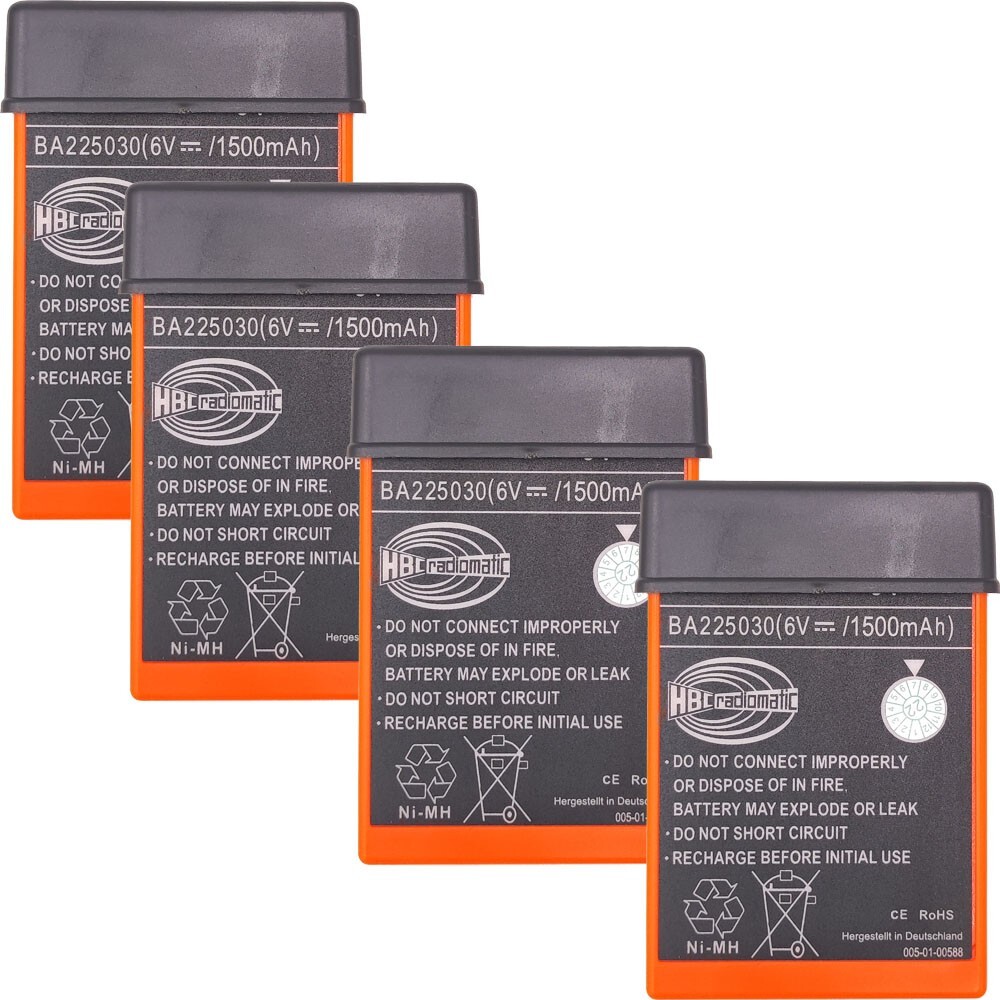 4PC Original BA225030 6V 1500mah For remote control crane driving 05AA battery