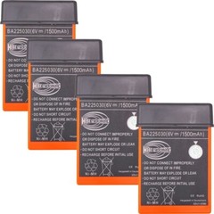 4PC Original BA225030 6V 1500mah For remote control crane driving 05AA battery
