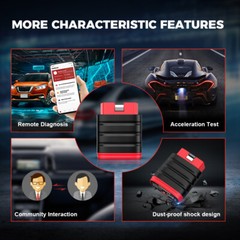 ThinkSafe Car All System ABS SRS Oil EPB TPMS OBD2 Scanner Diagnostic Scan Tool