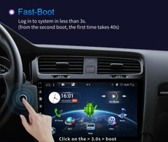 Android14 Head Unit Car Stereo Radio GPS Navi Carplay For Toyota 4Runner 2009-19
