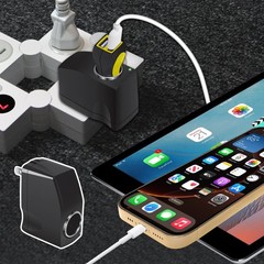 Compact Power Converter, 120V AC to 12 V DC (3000mA) Female Power Converter.