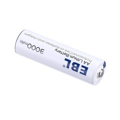 EBL AA Lithium Batteries 3000mAh Non-rechargeable Exp.2033 Lot