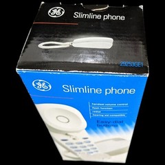 GE Home Phone Hearing Aid Compatible Corded Wall-Mountable Slimline 29253GE1