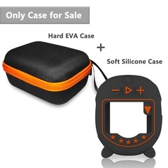 Hard Case and Silicone Cover for JBL Clip 5 Ultra Portable Black Case