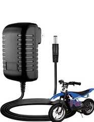 12V AC Adapter For Razor MX125 Dirt Rocket Electric-Powered Motocross eBike