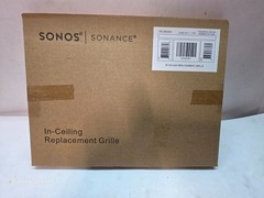 Pair, Sonos INCGRWW1 Round Grill (White) for Round 6″ In-Ceiling Speakers