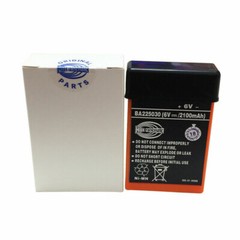 4Pcs 2100mAh Ni-Mh Battery For HBC Pump Truck Remote Control Battery BA225030 6V