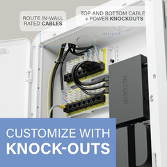 Legrand – 30 Inch Media Enclosure, Wifi Electrical Box, Cable Management Box fo
