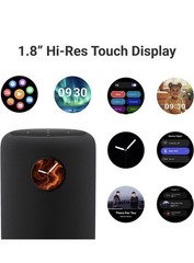 WiiM Sound Smart Speaker Black Touch Display w/ Remote Control Wi-Fi Bluetooth