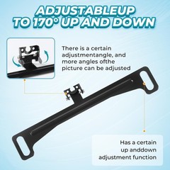 Universal Car Rear View Camera License Plate Bracket, Professional Full…