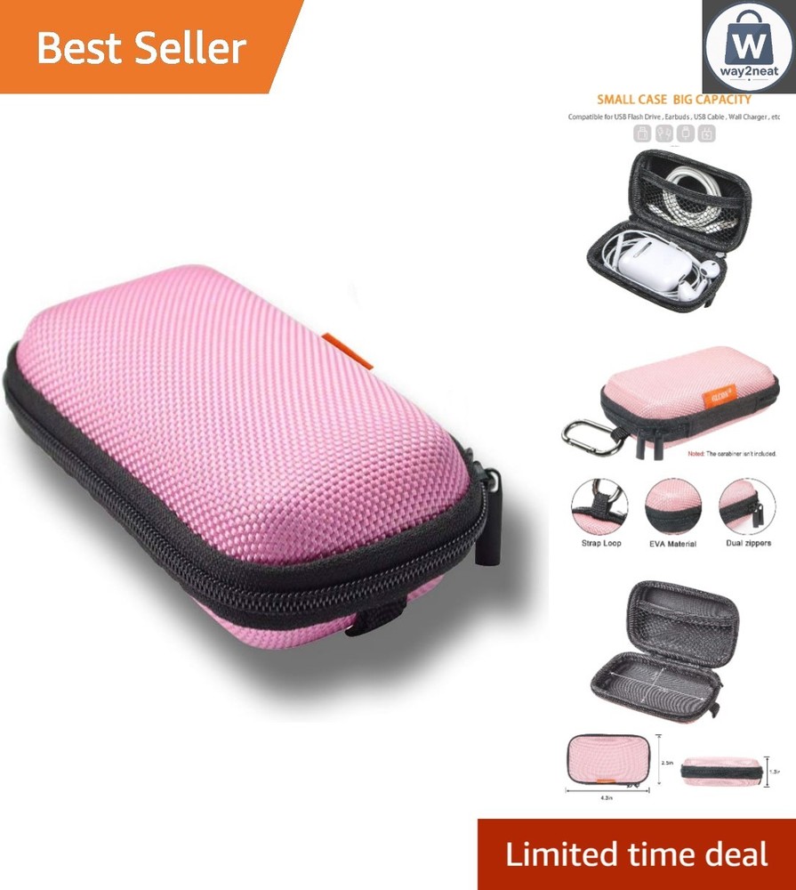 Durable Hard Shell Case for Earphones & Accessories – Lightweight and Portable
