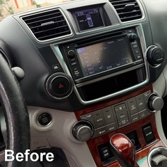 Android 15 For 2008-2013 Toyota Highlander Rotatable Stereo Radio Carplay GPS BT