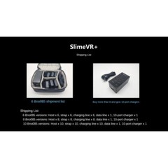 Multiple SlimeVR+bno085 Vrcat Pico Quest 2 Full Body Tracking Motion Capture