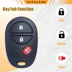Key Fob Keyless Entry Fits for Toyota 2007-2017 Tundra /2005-2016 Tacoma /