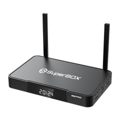 SuperBox S6 Pro Streaming Media Player Speech Control Same-Day Shipment