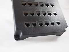 Patch Panel, 24-Port, Cat6 Keystone Jacks for Leviton Structured Media Center