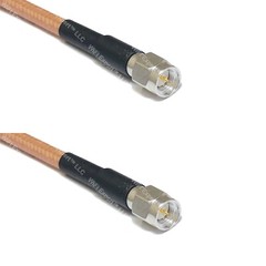 RG400 SMA MALE to SMA MALE Coaxial RF Cable USA-Ship Lot