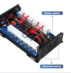12V DC 120V AC 4000W 8000W Pure Sine Wave Inverter Voltage Converter