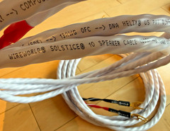 Wireworld Solstice 10 Speaker Cable Pair – 10 FT / 3.0 M – Spades on each end