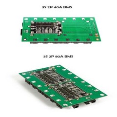 12.6V 3S 18650 Power Wall Battery Pack Case Box 40A/80A BMS Protection Board DIY
