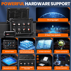 ELM327 OBD2 OBD Scanner Bluetooth Code Reader Auto Diagnostic Tool Check Engine