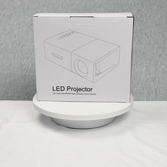 Portable LED Projector 1080P Support Mini Home Theater Multimedia Player White