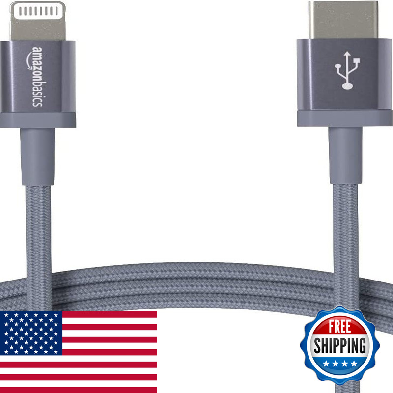 Retailer Basics Usb-C To Lightning Cable Mfi Certified Charger Power Delivery