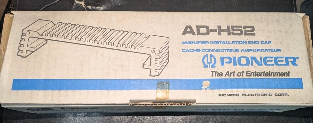 Rare VTG 90s Pioneer GM H50 H120 Car Stereo Amplifier Heat Sink Amp Link GM-1200