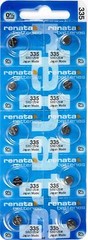 335 RENATA SR512SW SR512 512SW Watch Battery Free Shipping Authorized Seller