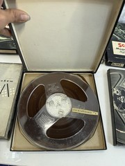 Vintage Scotch Knight Reel to Reel Tape Lot 7″ Plastic Reels 1950s Audio 6pc