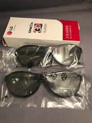 LG AG-F310 Passive Cinema 3D Glasses -2 Pack