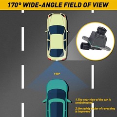 For 2016-2019 Ram 1500 2500 3500 Rear View Backup Camera Reverse Parking Assist