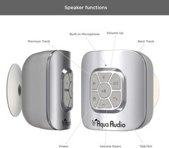 Shower Speaker Bluetooth Waterproof with Suction Cup – 10 Hours Playtime/Built-I