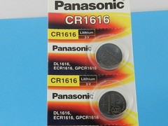 PANASONIC CR1616 LITHIUM 3V BATTERY 2Pcs