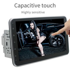 Rotatable Android 10 Car Stereo Radio GPS Navigation Double 2DIN Head Unit Wifi