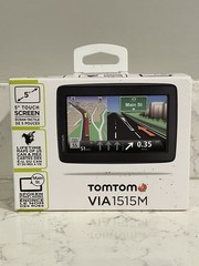 TomTom VIA 1515M 5 inch GPS Navigator – Black/Gray