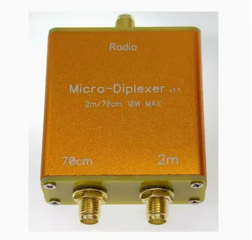 1PC Band 2m 70cm Duplex Filter 10W V/U Micro-Diplexer