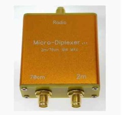 1PC Band 2m 70cm Duplex Filter 10W V/U Micro-Diplexer