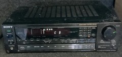 Sony STR-AV110 Stereo Receiver Black AM/FM Dolby Pro Logic 2CH 100W RCA