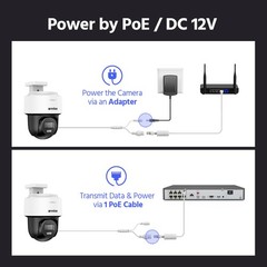 ANNKE 3K 5MP PoE Security IP Camera Full Color Night Vision Two Way Audio H.265+