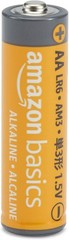 Amazon Basics 20-Pack AA Alkaline Batteries, 1.5 Volt, 10-Year Leak-Free Shelf L
