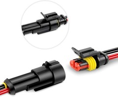 Durable 16AWG Waterproof Quick Connect Connectors – 10 Pack for All Vehicles