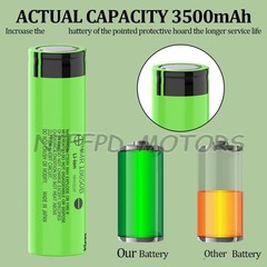 18650 Battery for 1/2/4/6 Pack 3.7 Volt 18650 Rechargeable 3000mAh