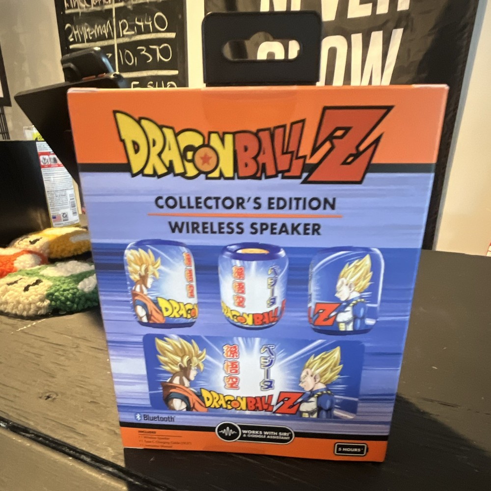 Dragon Ball Z Collector’s Edition Wireless Speaker Bluetooth FM USB-C Water Res…