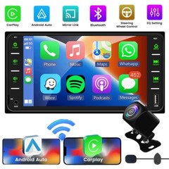 7″ Car Radio Apple CarPlay Android Auto GPS Stereo For Toyota 4Runner 2003-2009