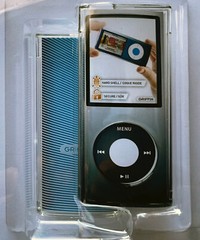 Protective Cover CLEAR HARD SHELL Tough Case for 4th GEN iPod Nano 4G 8GB 16GB