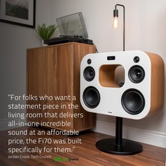 Fluance Wireless High Fidelity Music System & Powerful Amplifier 8” Subwoofers
