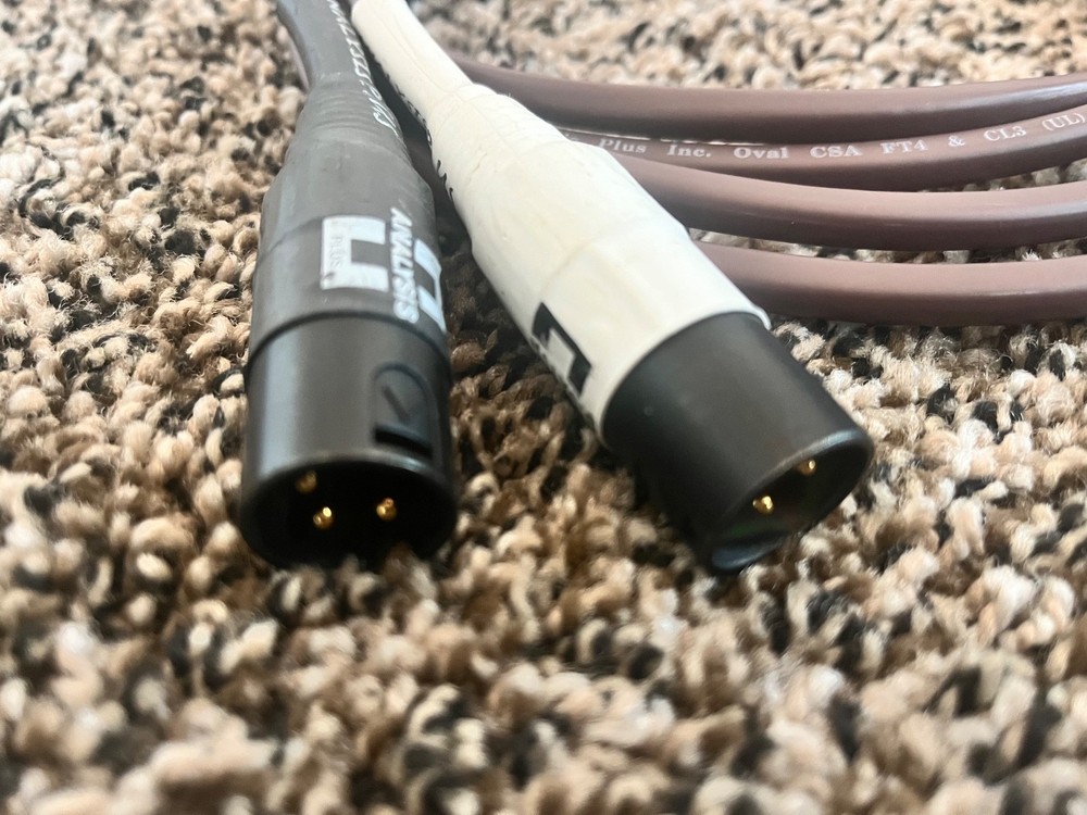 Analysis Chocolate Oval-In XLR interconnect pair 0.5M – New